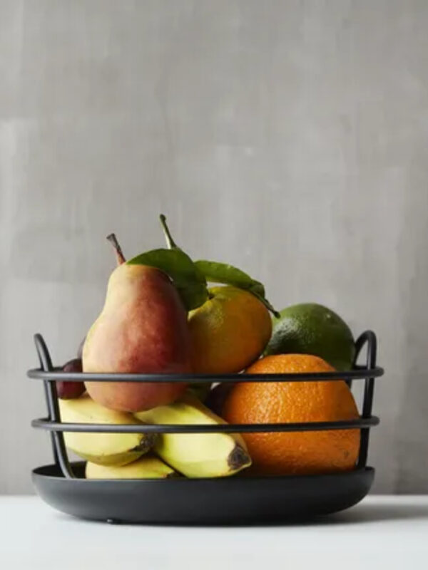 Wire Black | Fruitschaal